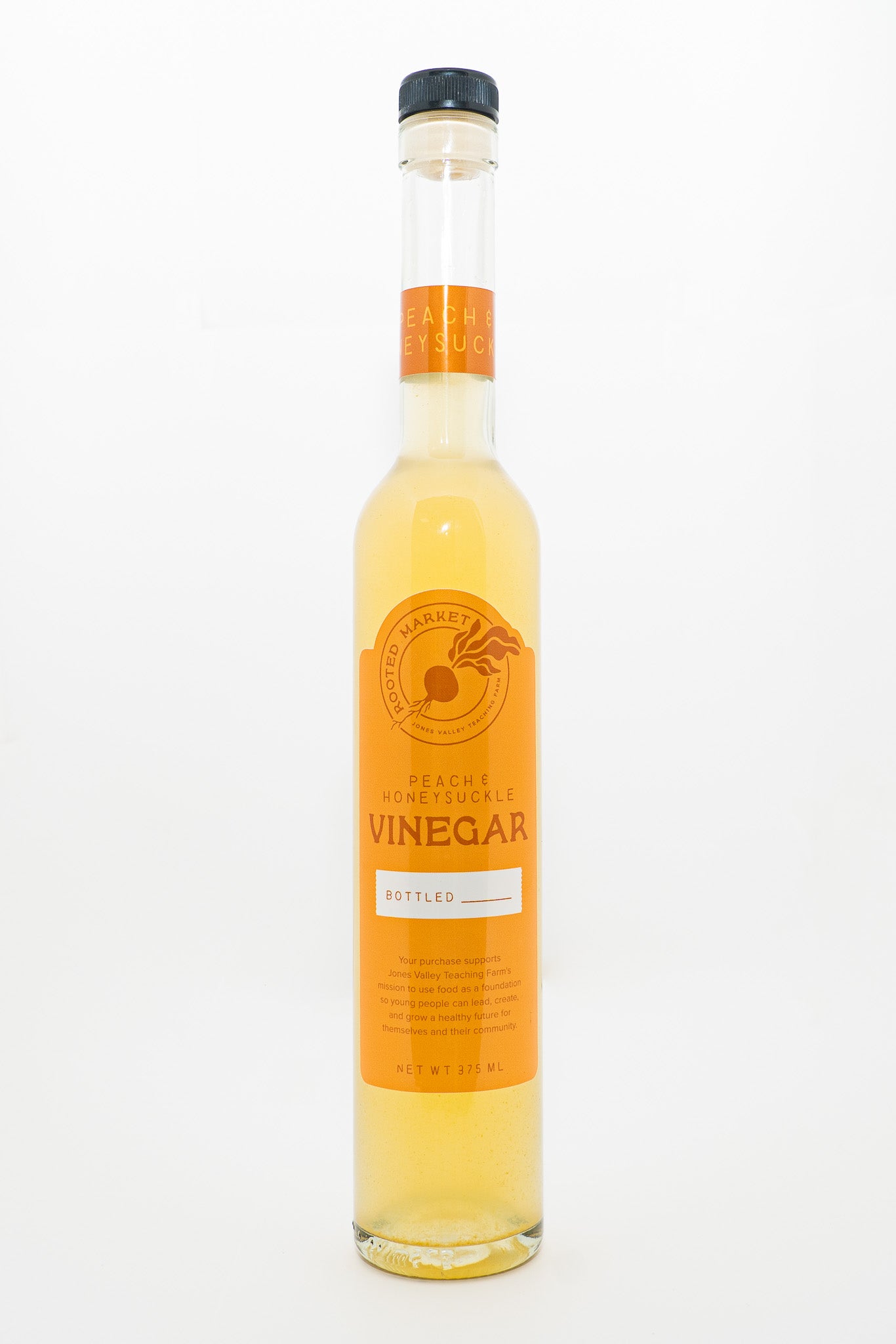 Peach+Honeysuckle Vinegar