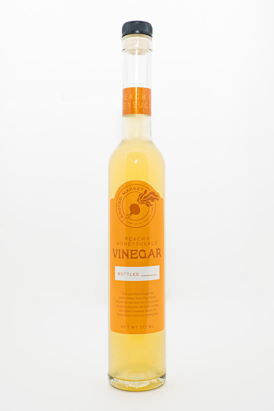 Peach+Honeysuckle Vinegar